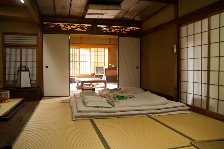 Ryokan Rikiya, chambre