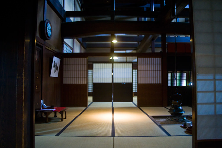 Maison Yoshijima, l'intérieur