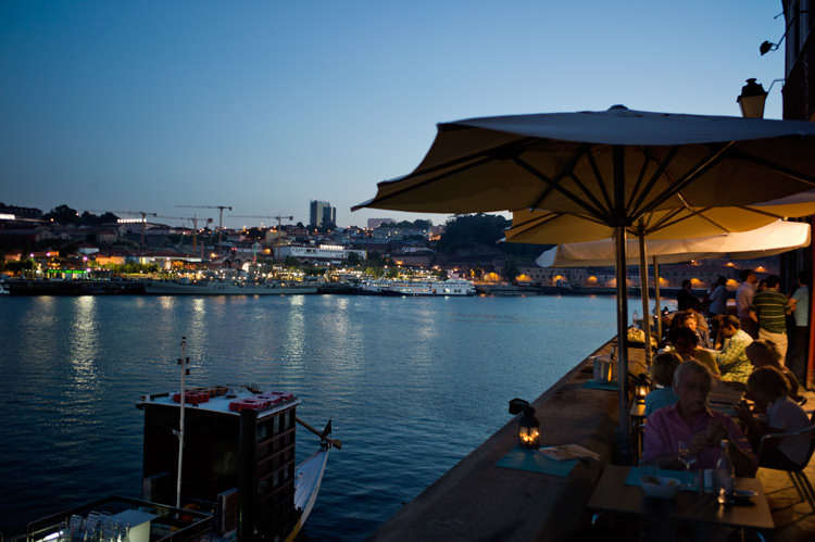 Restaurant Vinhas d'Alho, la vue