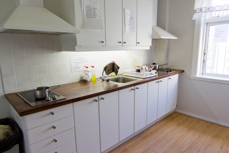 Salvation Army Guesthouse, kitchen