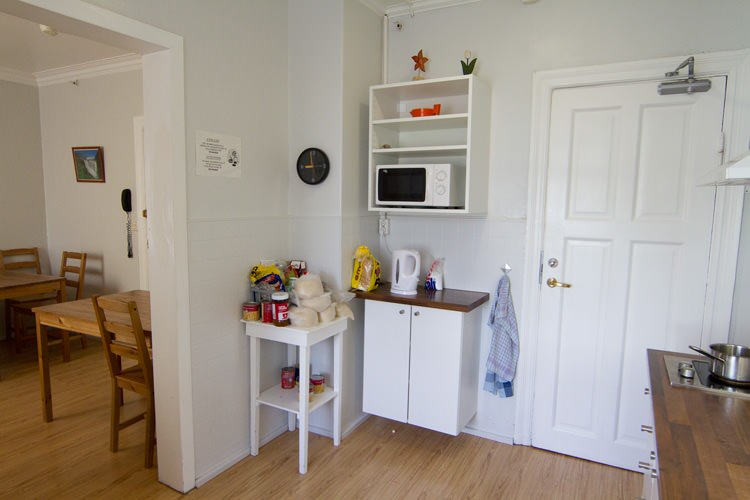 Salvation Army Guesthouse, kitchen