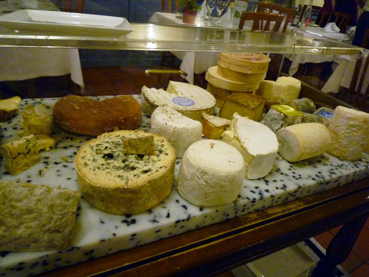 Auberge de l'Olive, fromages