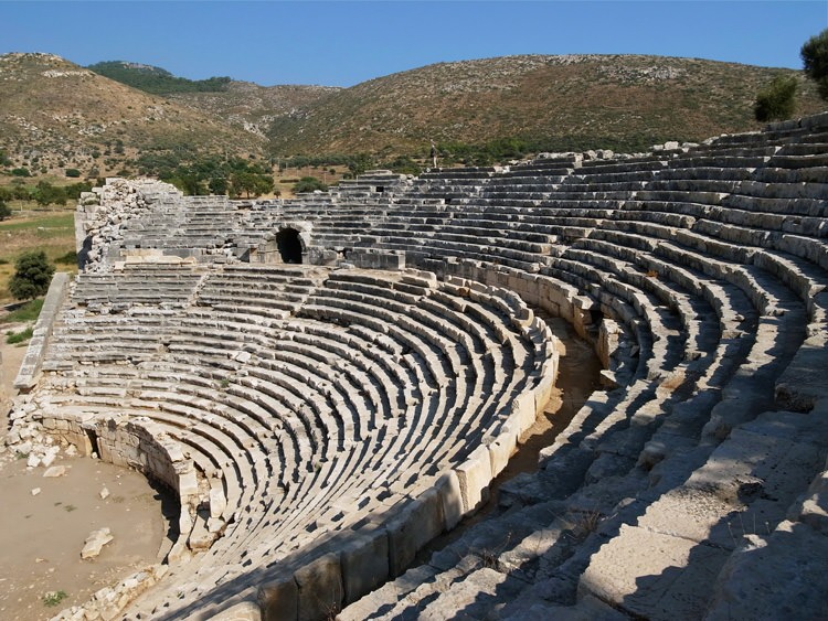 Théâtre de Patara, Turquie