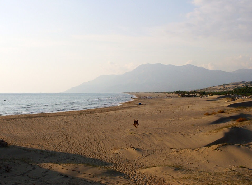 Plage de Patara, Turquie