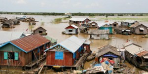 Villages flottants du Tonle Sap