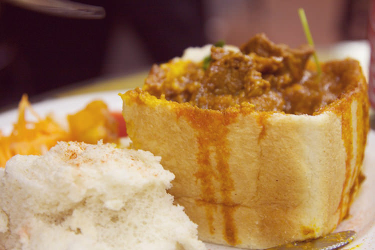 Bunny chow, Durban