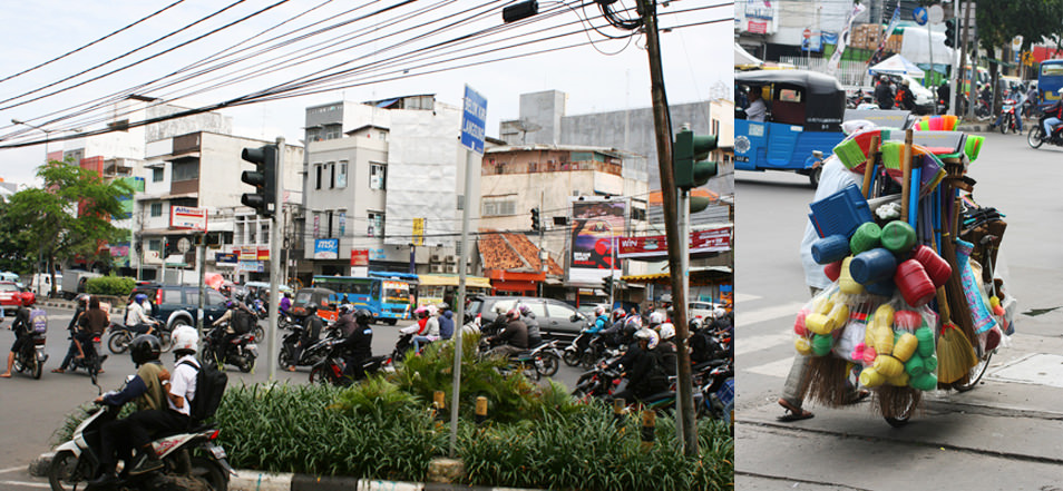 Busy Jakarta, Indonésie