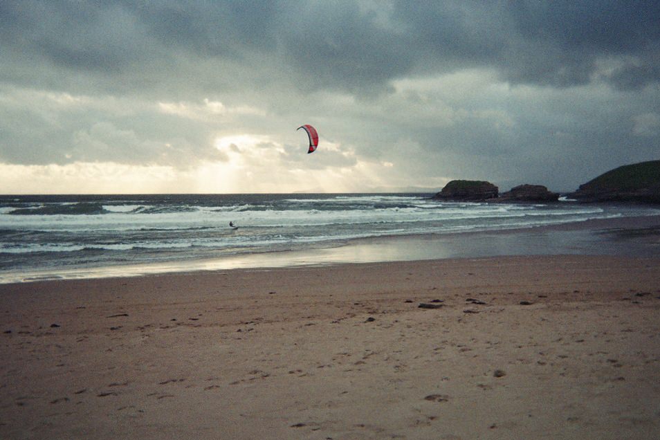 Kite surf, Bundoran, Irlande