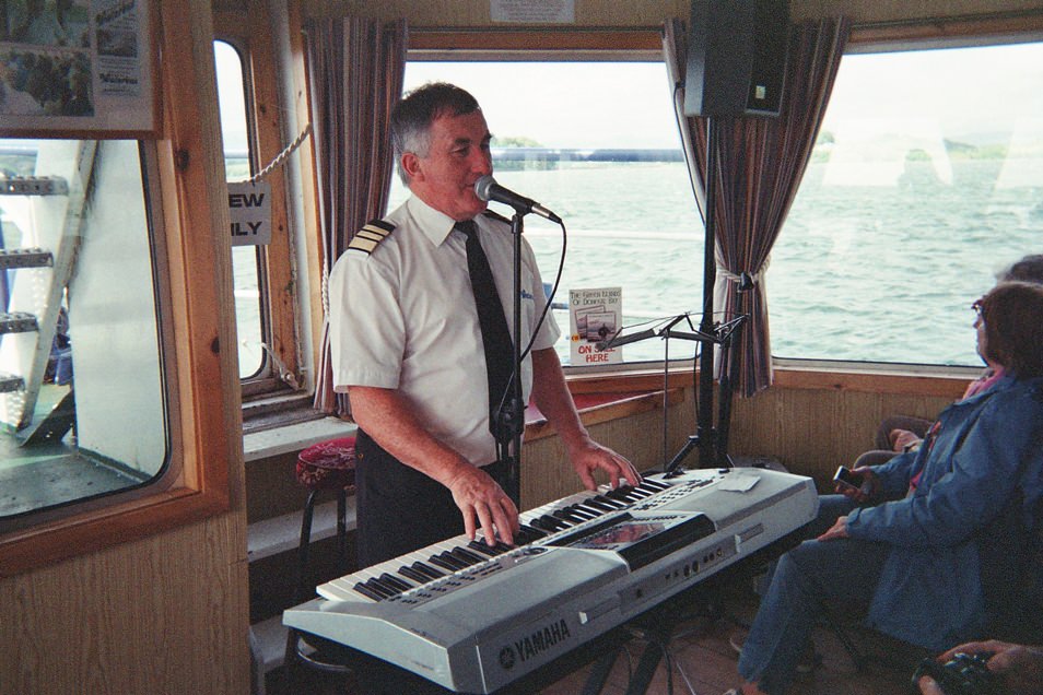 Donegal Bay Waterbus, Irish coffees