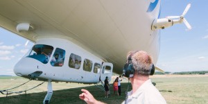 Zeppelin : ballon dirigeable à Paris