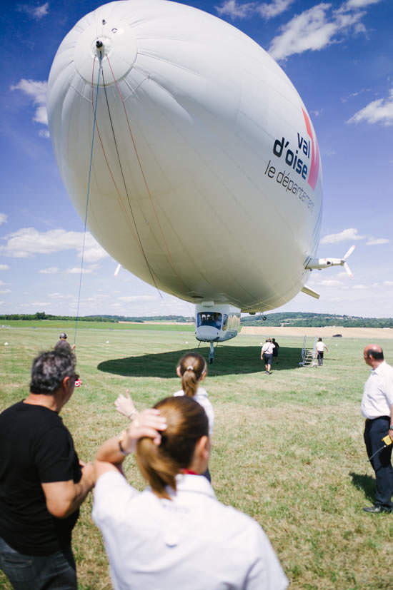 Zeppelin : ballon dirigeable à Paris