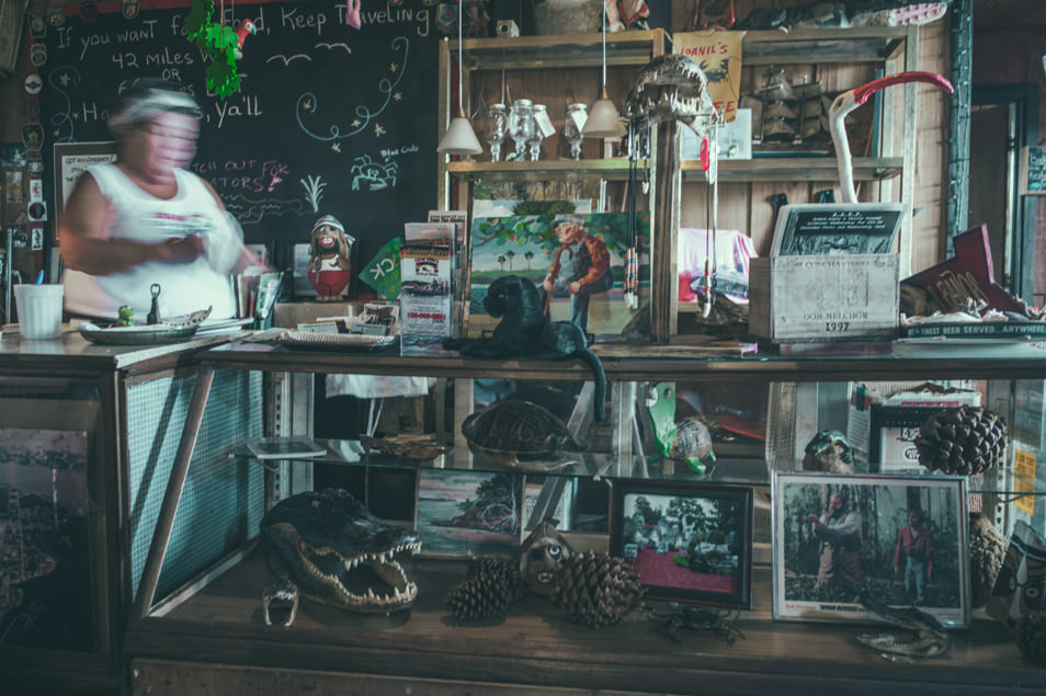 Joanie’s Blue Crab Cafe, Everglades, Floride