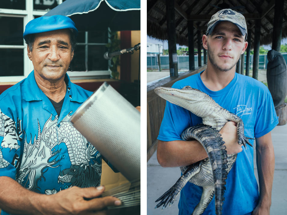 Road trip Floride, portraits