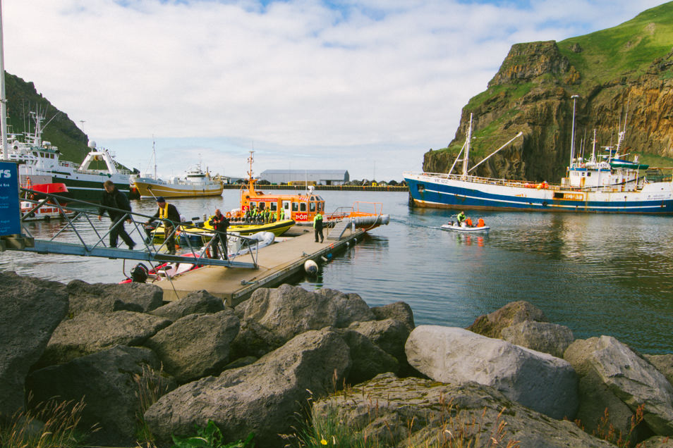 Iles Vestmann, Islande