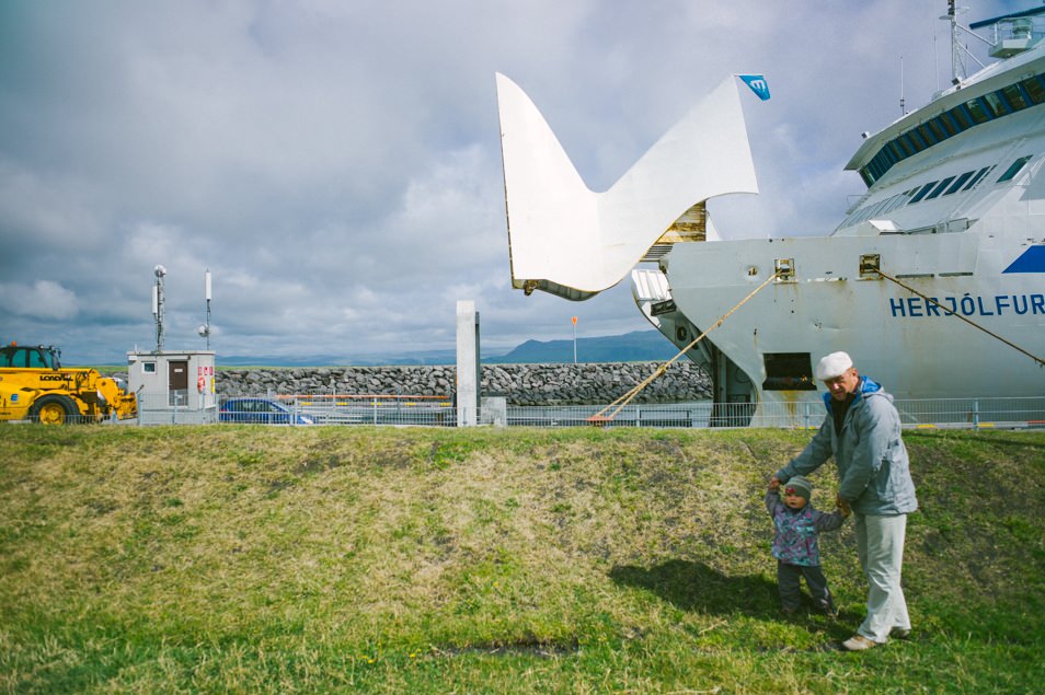 Ferry, Iles Vestmann, Islande