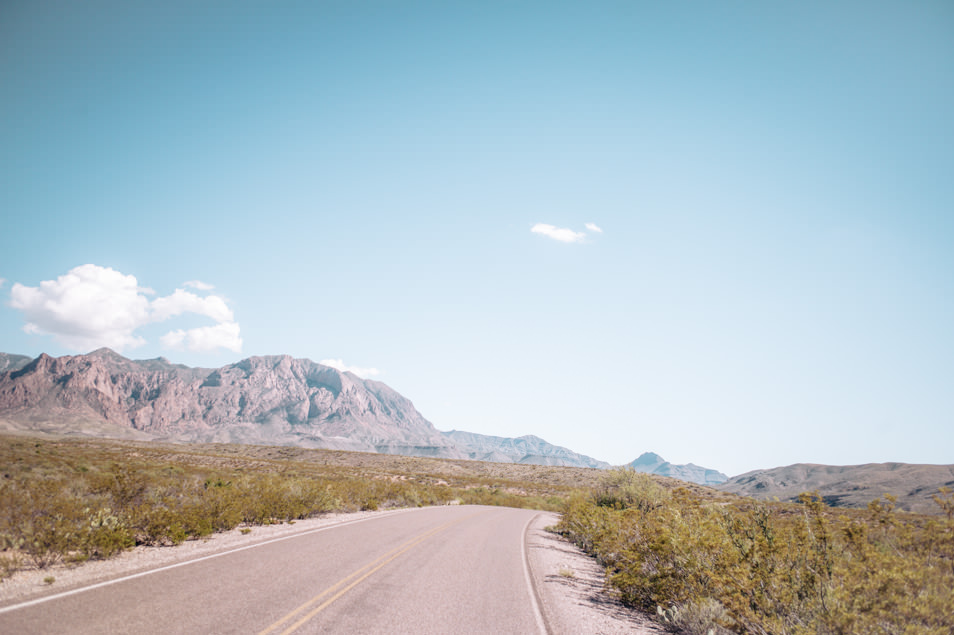 Road trip USA Texas Big Bend