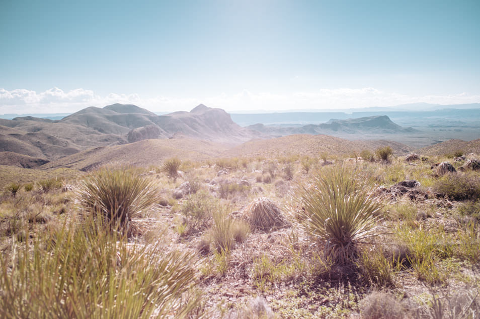 Road trip USA Texas Big Bend