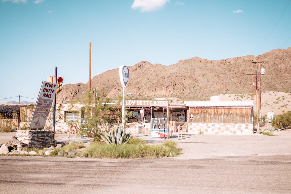 Road trip USA Texas Big Bend Terlingua