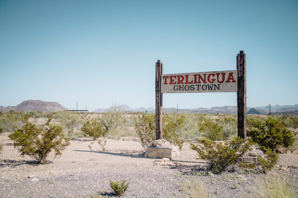 Road trip USA Texas Big Bend Terlingua