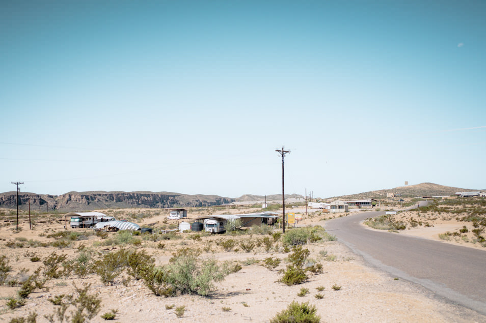 Road trip USA Texas Big Bend Terlingua