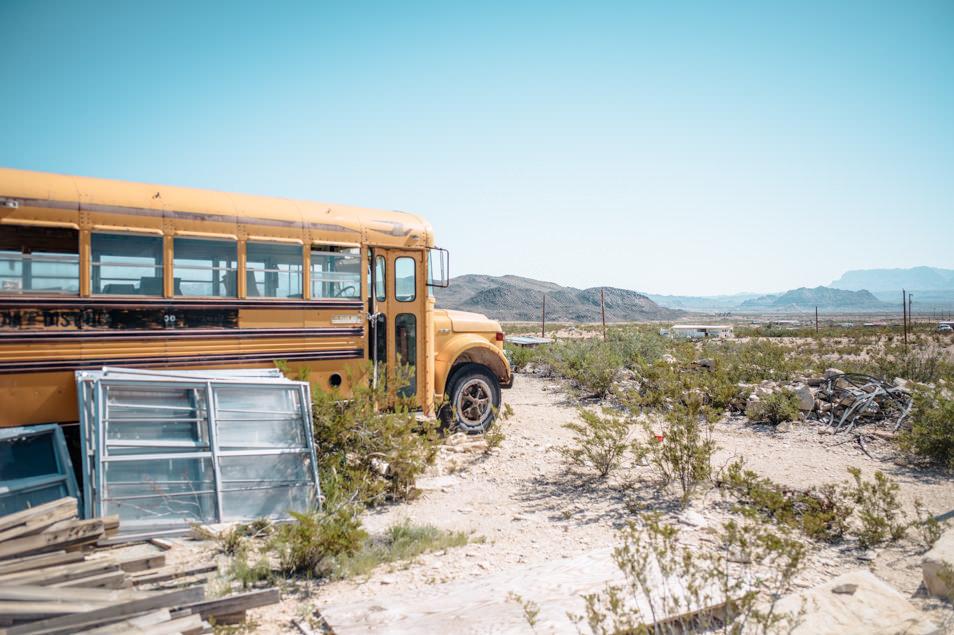 Road trip USA Texas Big Bend Terlingua