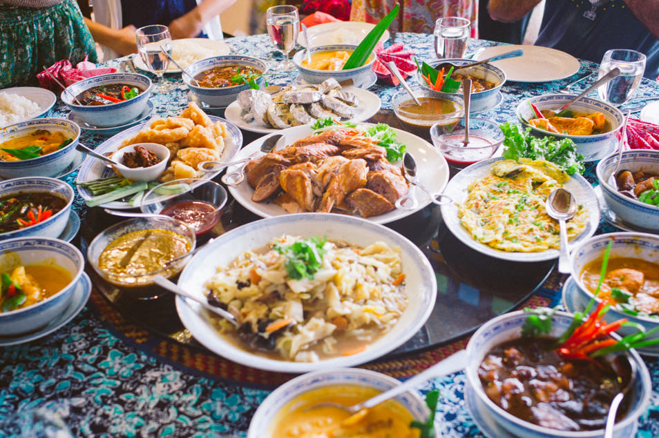 Festin à Malacca, Malaisie