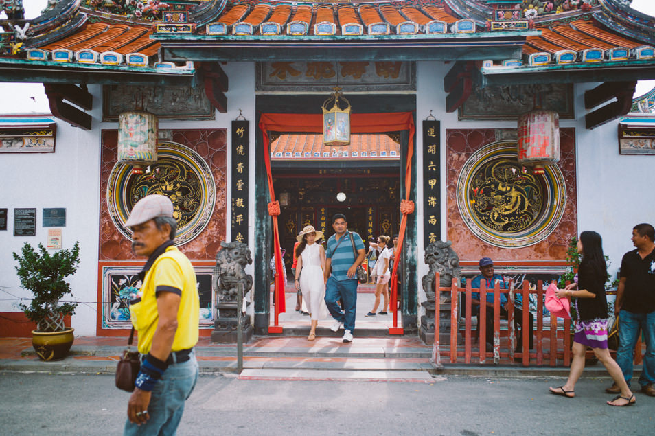 Temple bouddhiste à Malacca