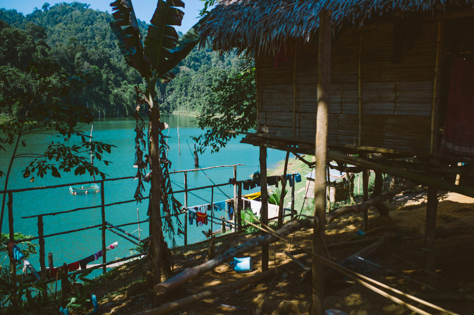 Village Jahai du lac Temenggor, Malaisie