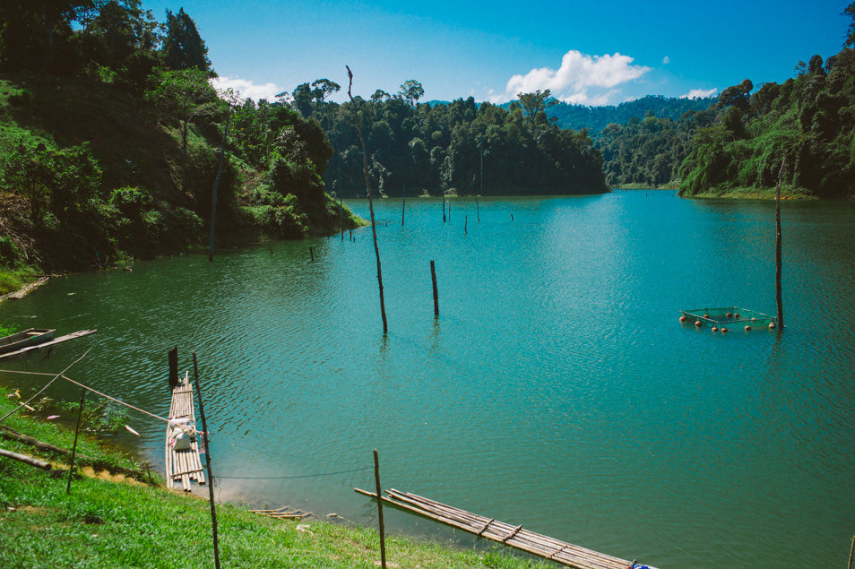 Village Jahai du lac Temenggor, Malaisie