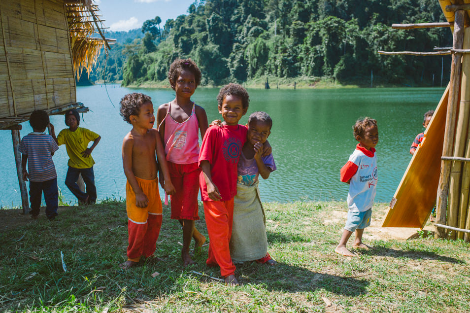 Jahai du lac Temenggor, Malaisie