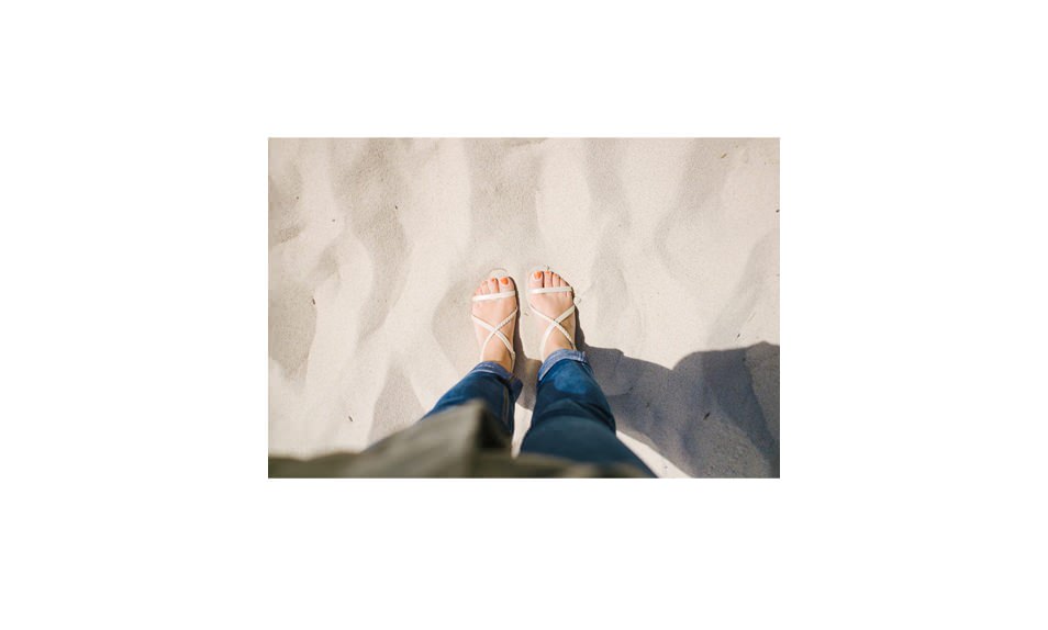 Sur la plage de Sylt, mer des Wadden