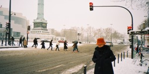 Photo de rue Paris sous la neige