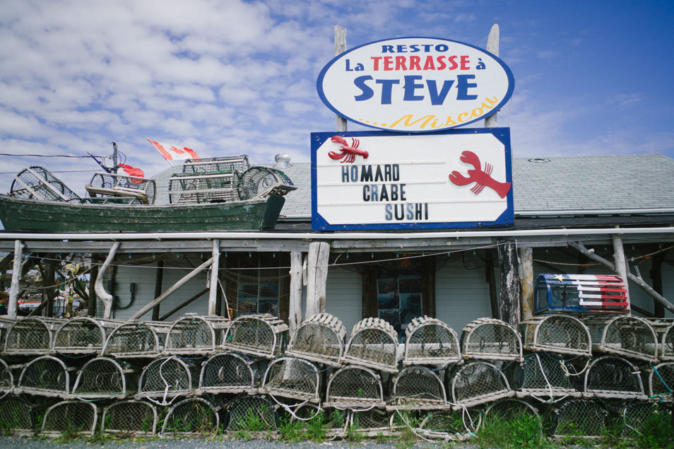 La terrasse à Steve, road trip en Acadie, Nouveau Brunswick