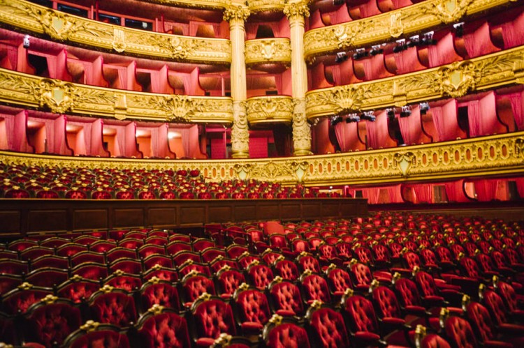 Visite de l'Opéra Garnier, Paris