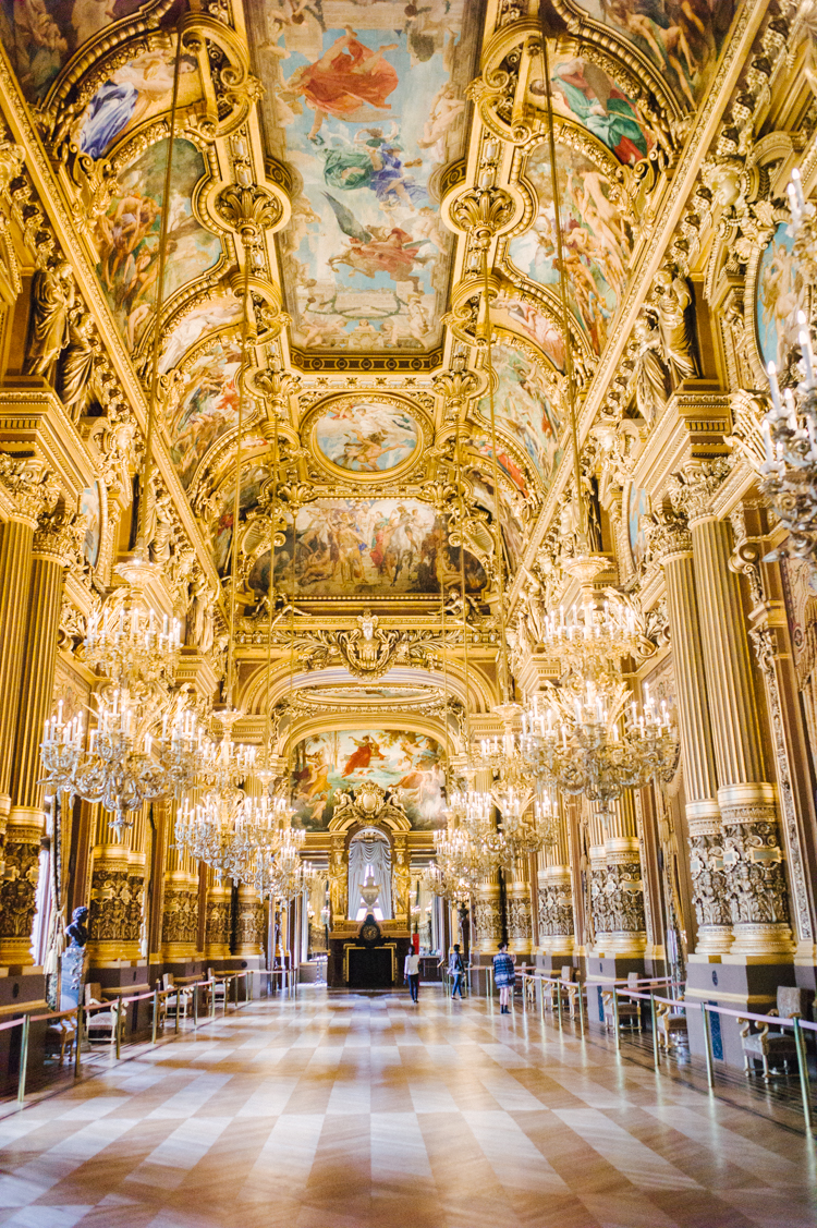 Visite de l'Opéra Garnier, Paris