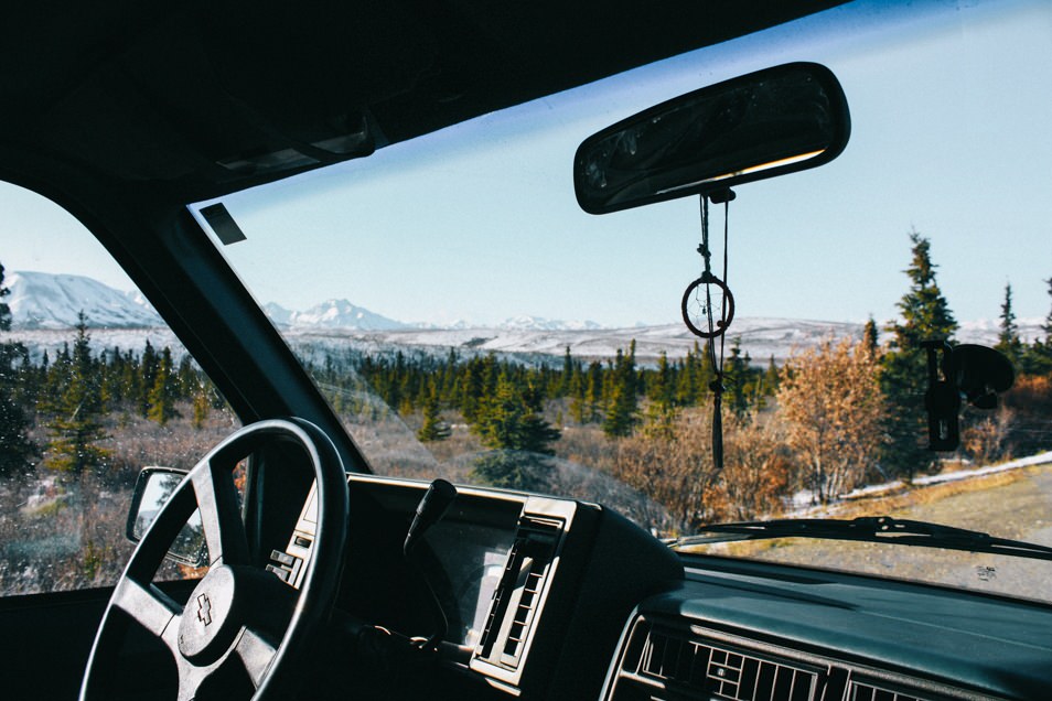 Road trip en Alaska en van