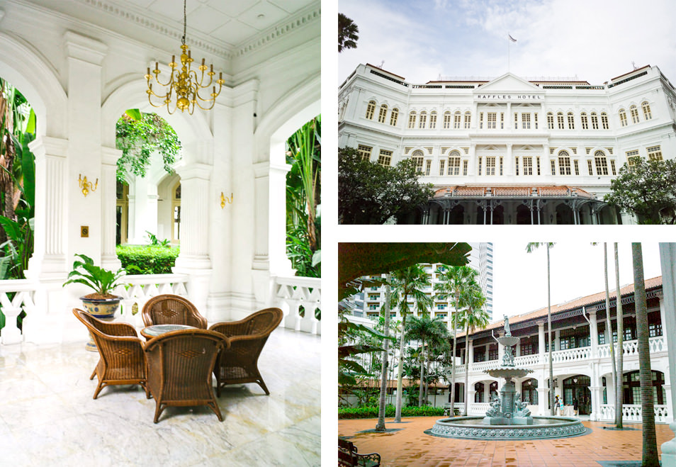 Visiter Singapour - Raffles Hotel