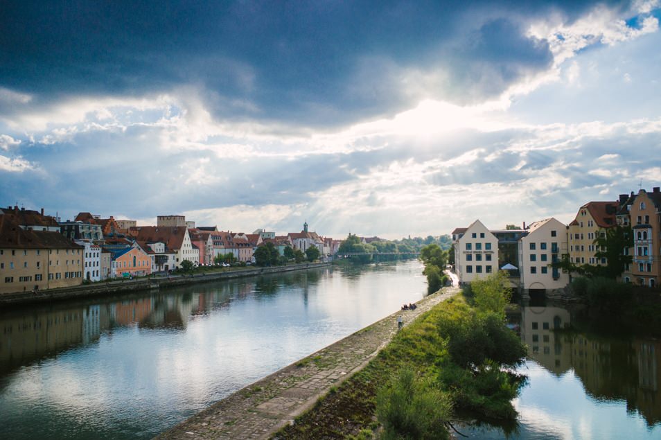 Ratisbonne, le Danube