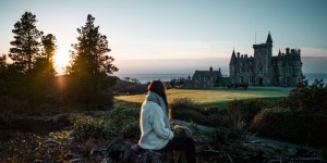 Glengorm Castle, Chateau en Écosse, Highlands, Mull island