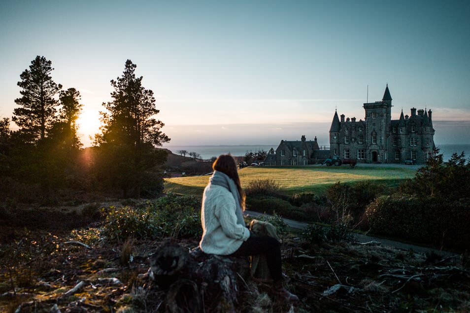 Glengorm Castle, Chateau en Écosse, Highlands, Mull island