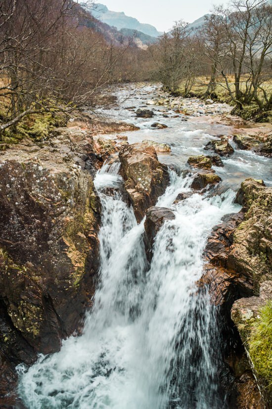 Glen Nevis, cascade