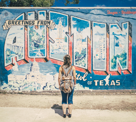 Road trip USA - Greetings from Austin, Texas