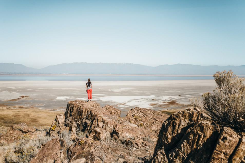 Road trip dans l'Ouest Americain - Antelope Island, Utah