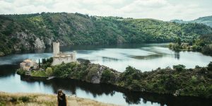 Forez - Gorges de la Loire - Chateau de Grangent