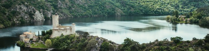 Forez - Gorges de la Loire - Chateau de Grangent