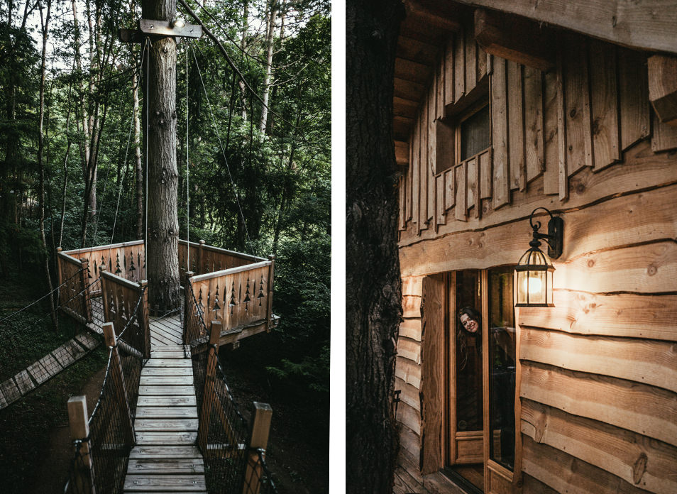 Cabanes dans les arbres - Loire Forez