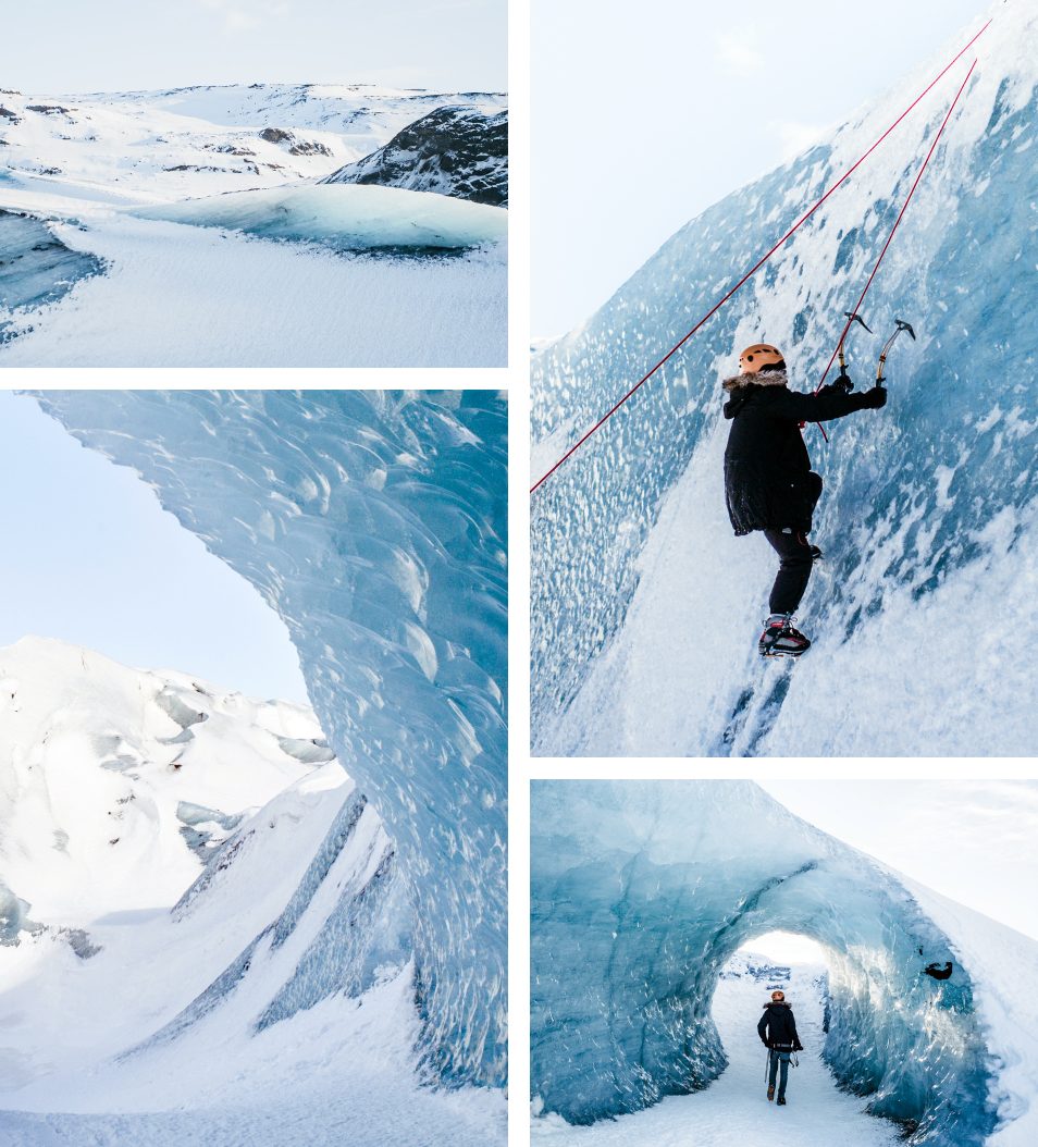 Road trip en Islande en hiver - Glacier Solheimajokull - Ice Climbing