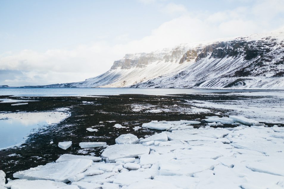 Road trip en Islande en hiver - Fjord Hvalfjordur
