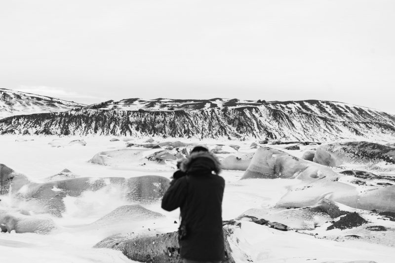 Road trip en Islande en hiver - Glacier Svinafellsjokull