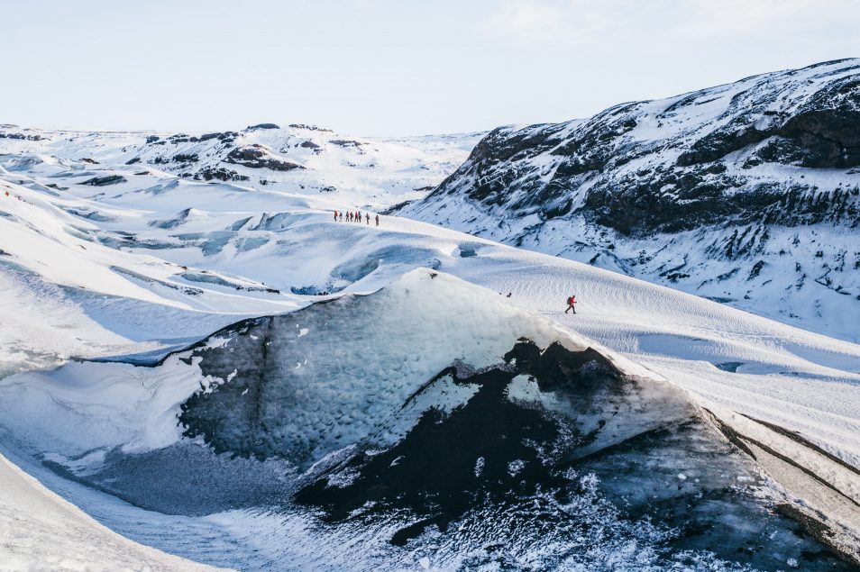 Road trip en Islande en hiver - Glacier Solheimajokull - Ice Climbing